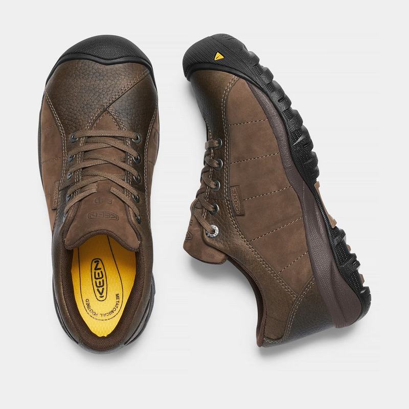 Keen Santa Fe Esd Aluminum Toe - Kadın Iş Ayakkabısı - Kahverengi - Türkiye (037468HGX)